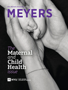 The Maternal and Child Health Issue, adult hands holding baby feet