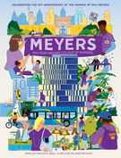 NYU Meyers Magazine Cover illustrations, Celebrating the 10th Anniversary of the Naming of NYU Meyers | Special Edition 2026 • A Decade of Distinction